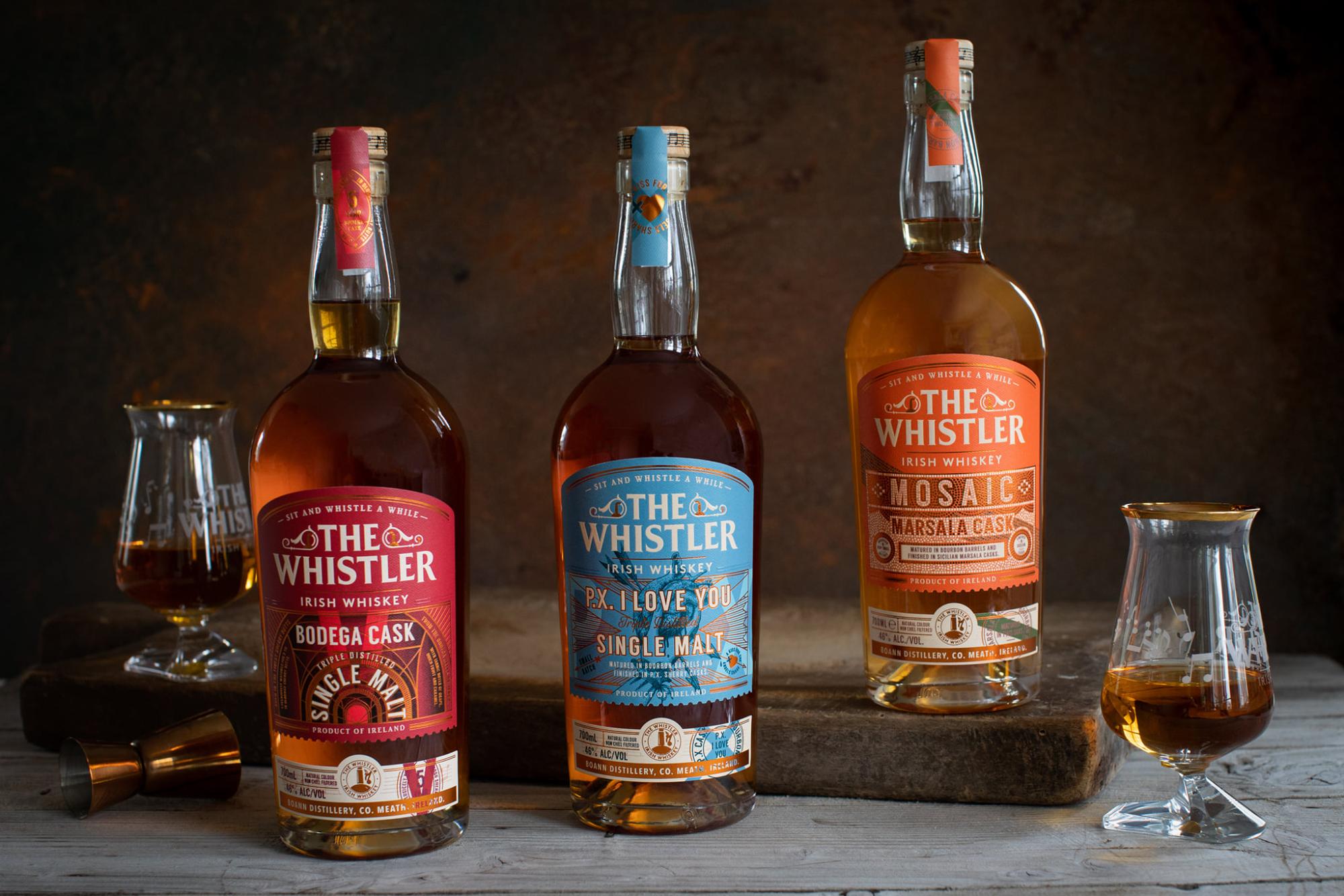 Írska whiskey The Whistler